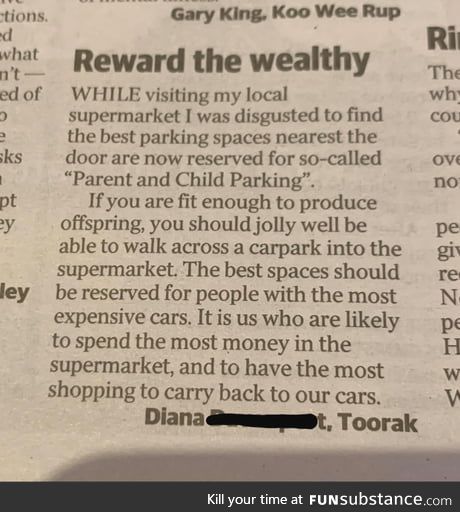 Reward the Wealthy