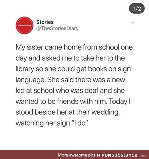 Wholesome love story