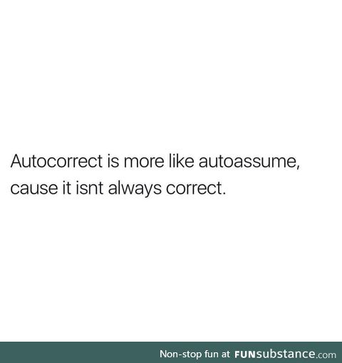 Auto correct