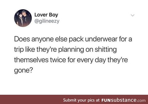 Lots of underwear