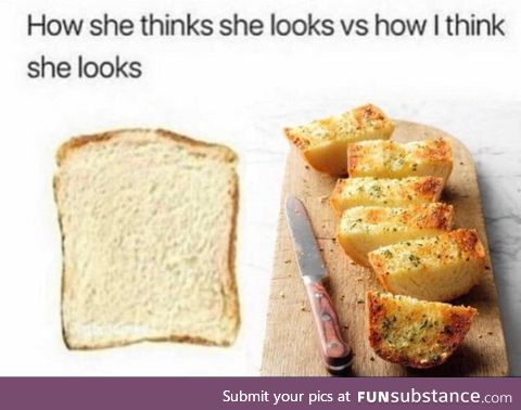 Garlic bread good