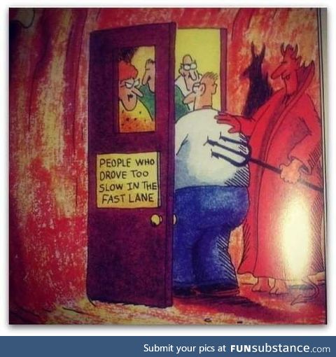 The far side