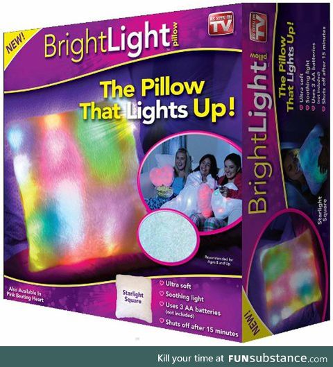 Bright Light Pillow As Seen On TV - Starlight Square