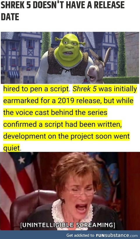 This does not Shrek joy