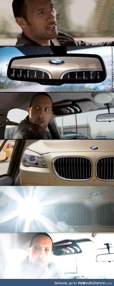 So basically, this is your average BMW driver