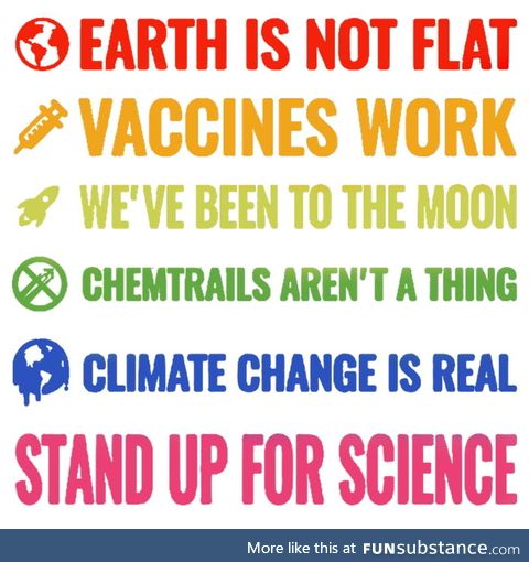 Stand up for science