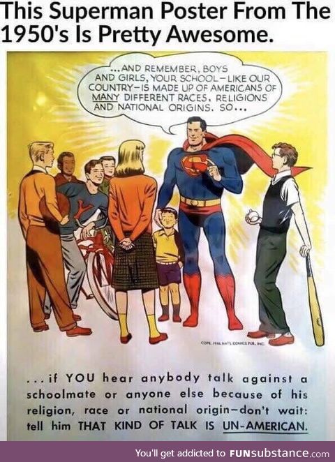 1950s Superman still relevant today!