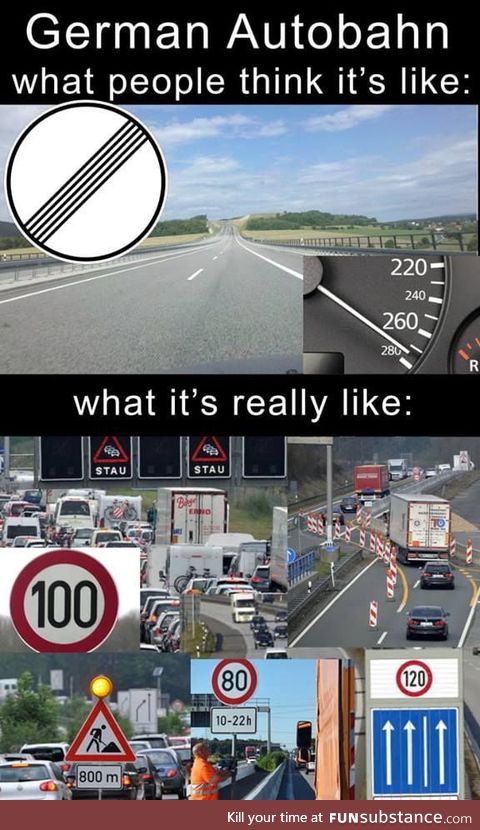 Germany is a nightmare for drivers