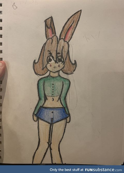 As it turns out, Its really fun to draw animal people. Project #: 1 animal: rabbit