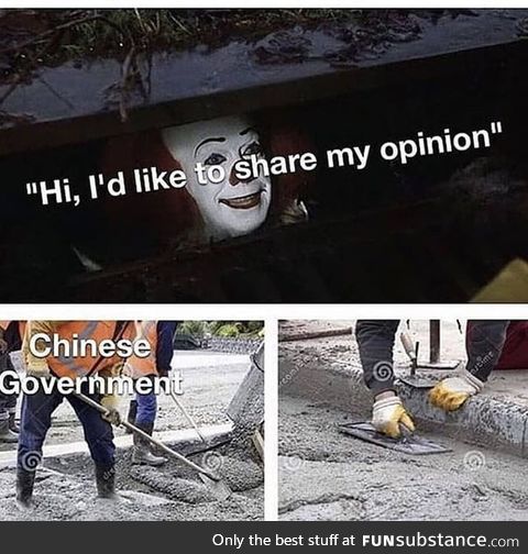 China: No opinions