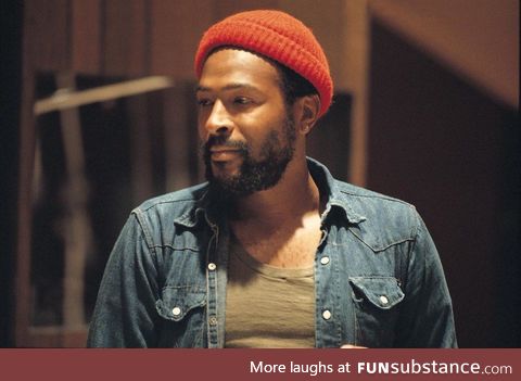 Not a meme, but look at this cool photo of Marvin Gaye.