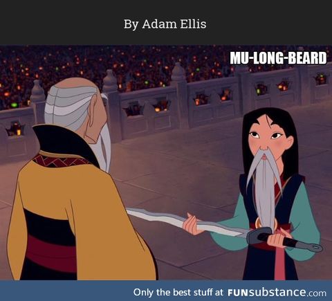 Disney Princesses with Beards 9