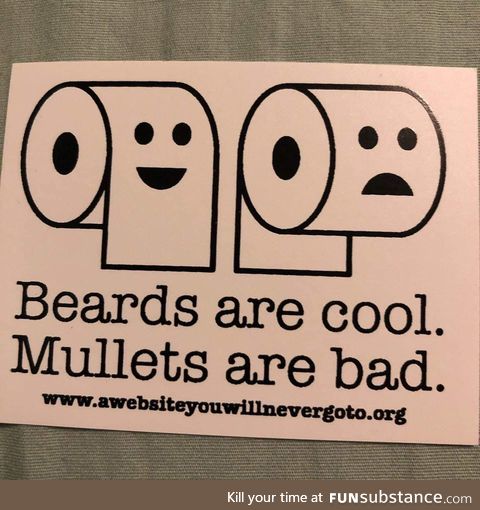 Beards and mullets