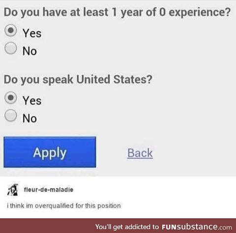 The best job application