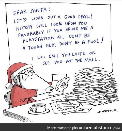 Don’t be a fool Santa!