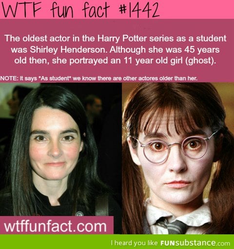 Fun Harry Potter fact!