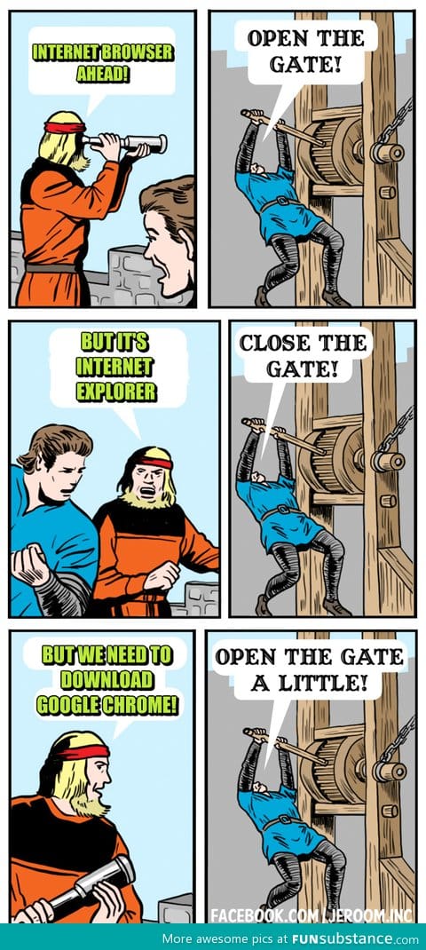 Open the gate!