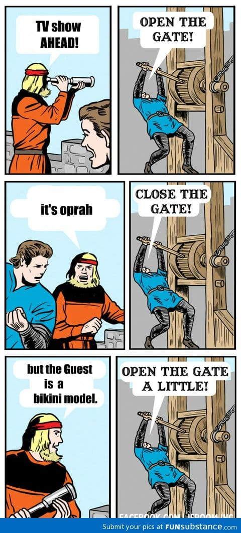 Open the gate!