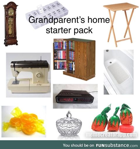 Grandparent’s home starter pack