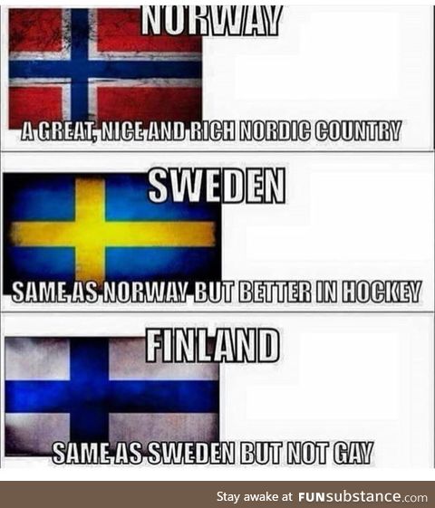 They don't talk about Denmark