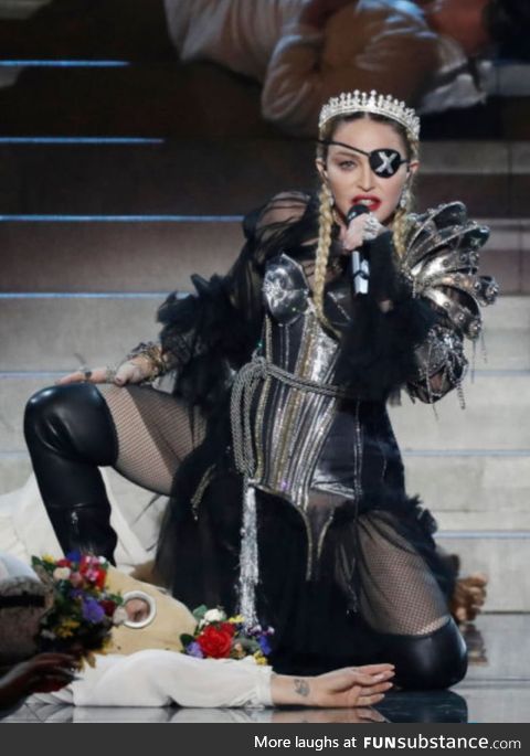 Tonight we witnessed the end of Madonna's carreer