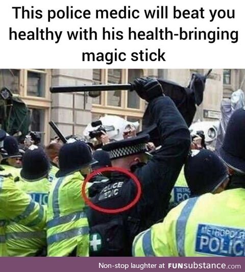 "Police medic"