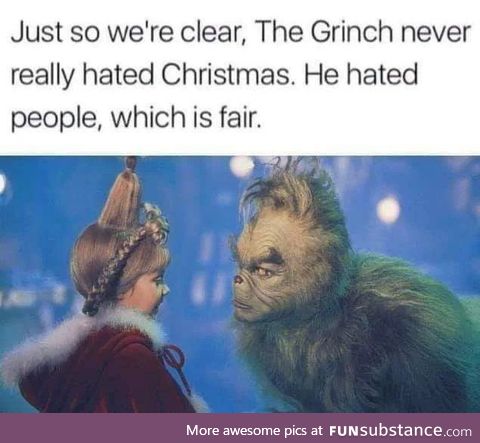 Xmas vs grinch