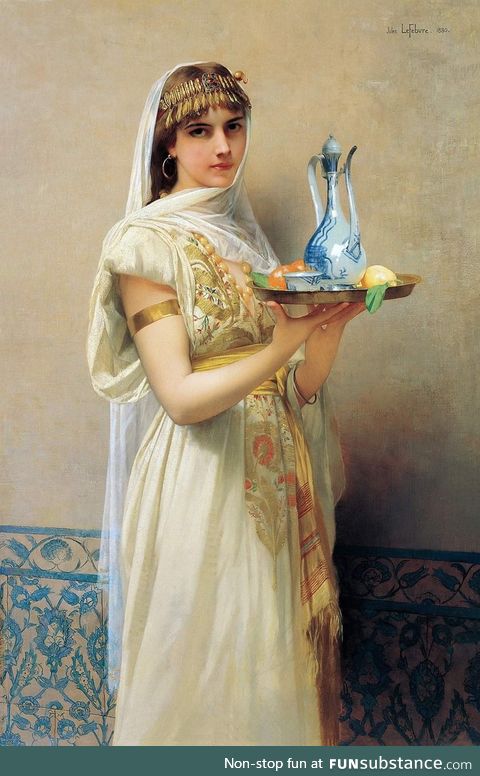 by Jules Joseph Lefebvre (1836 -1911 )