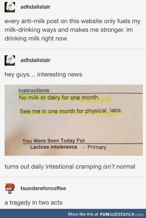 The milk stops here