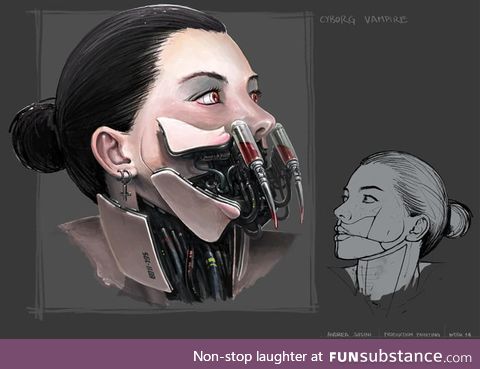 Cyborg vampire? Yes please