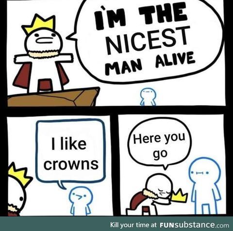 Nice king man