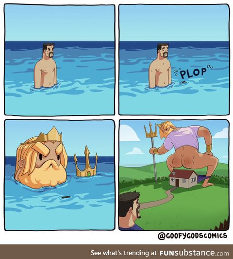 Poseidon doesn’t give a sh*t