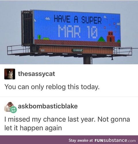 Happy mar10 guys