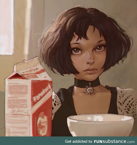 Happy Birthday, Natalie Portman Mathilda (Leon) by Kuvshinov-Ilya