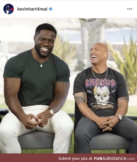 Kevin Hart uploaded this pic on his Instagram