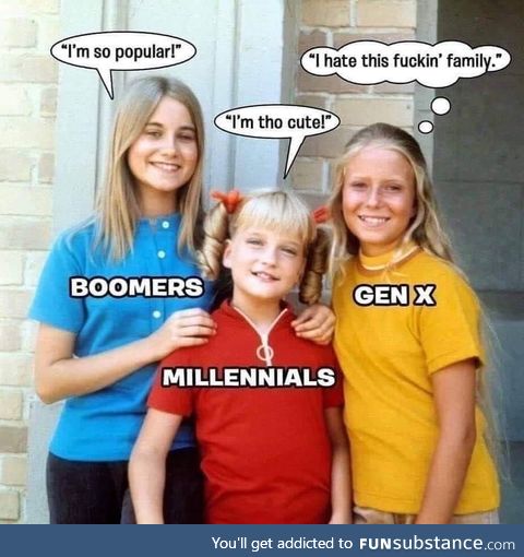 Gen X has middle child syndrome