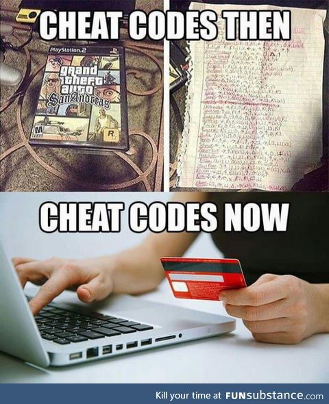 Cheat codes: Only now your wallet gets cheated