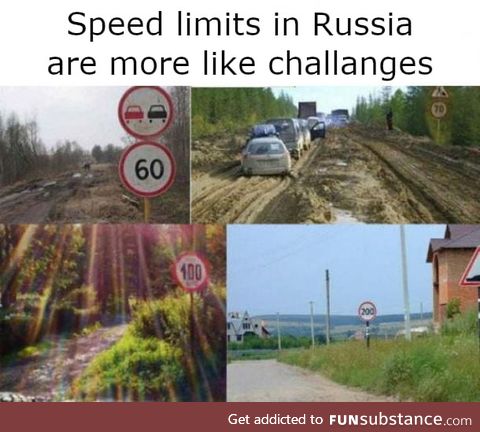 Russian roads