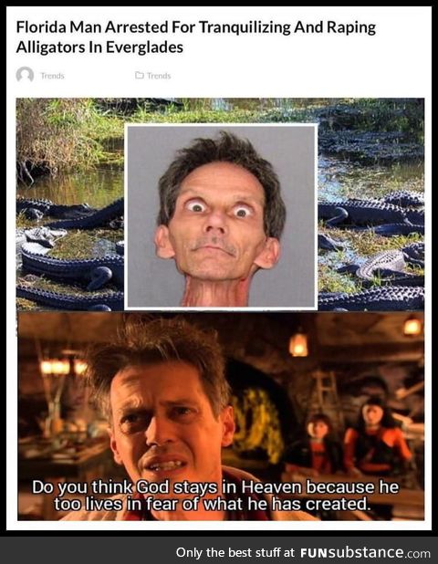 Florida man strikes again