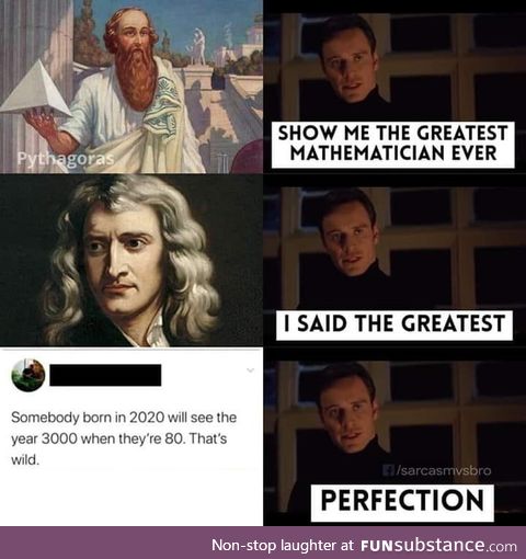 All hail the greatest mind on Earth