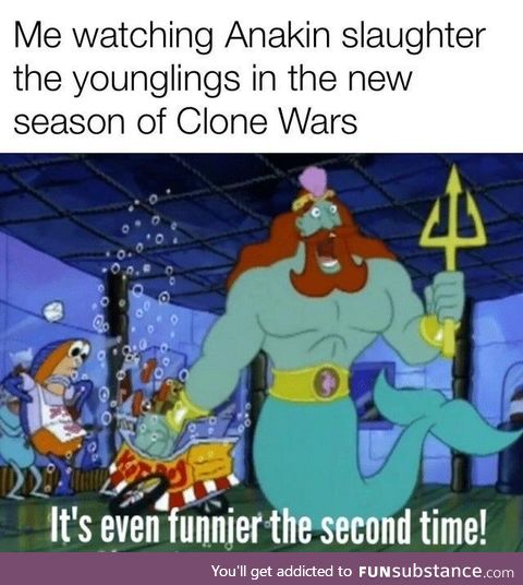 Didn't actually watch clone wars