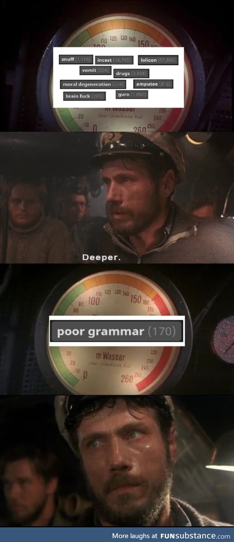 Hiding from the grammar nazis