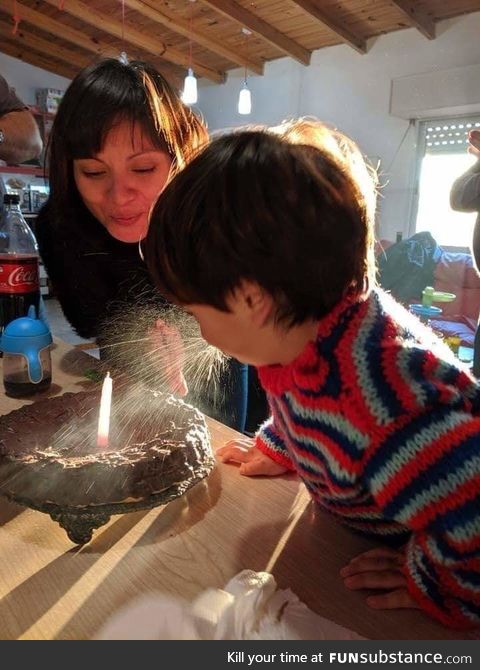 No amount of PPE could have save this cake