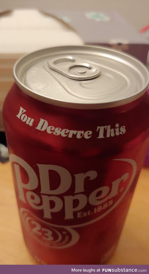 Well *** you too, Dr Pepper