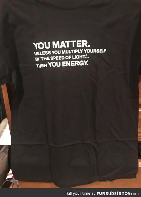 You matter