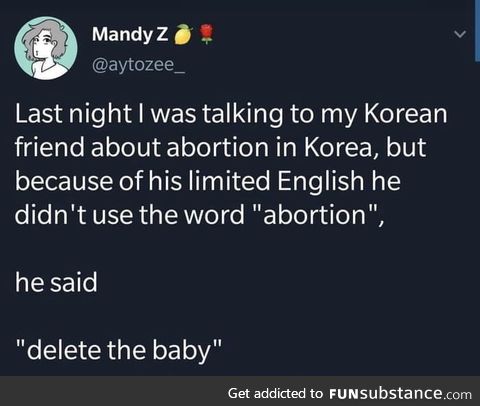 Uninstall the baby