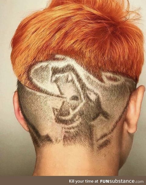 This Charizard haircut