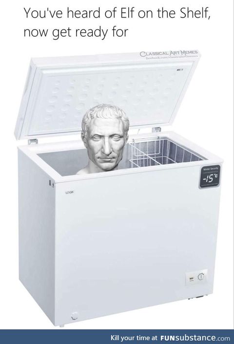 Caesar in a freezer