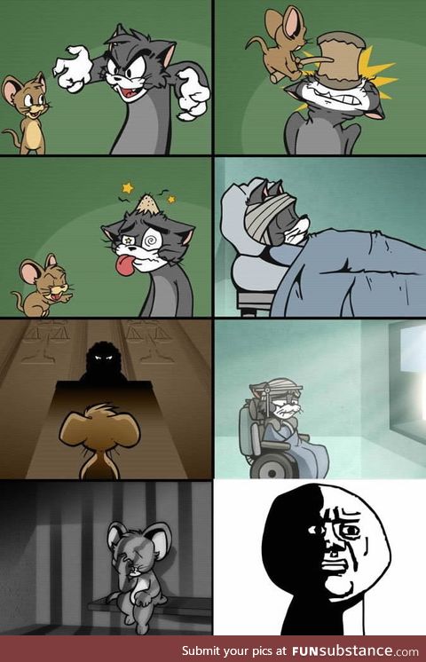 If Tom & Jerry were real