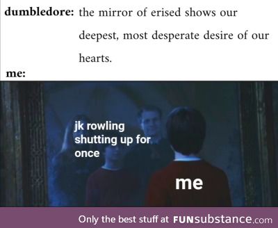 jk rowling shut up challenge